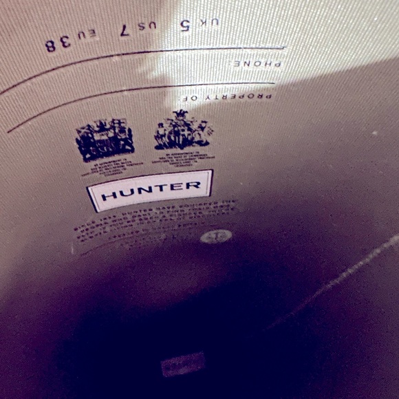 Hunter Boots- Norris Field Tall - Picture 9 of 9